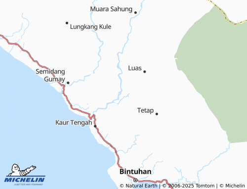 MICHELIN Ganda Suli map - ViaMichelin