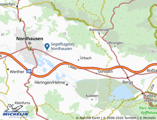 Mapa MICHELIN Urbach - ViaMichelin