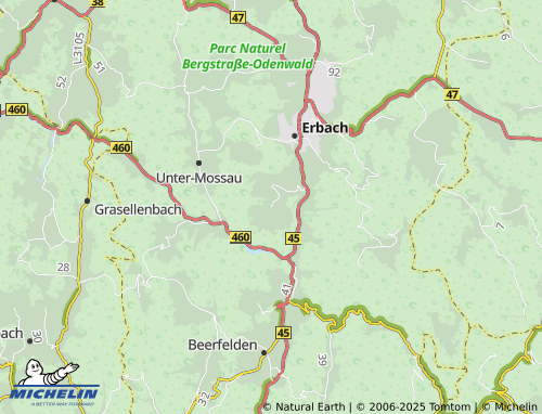 MICHELIN-Landkarte Haisterbach - ViaMichelin