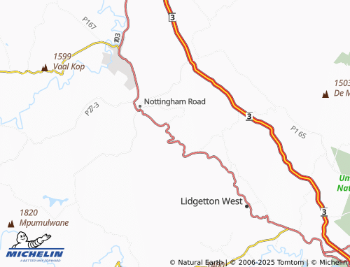 MICHELIN Zenzani map - ViaMichelin