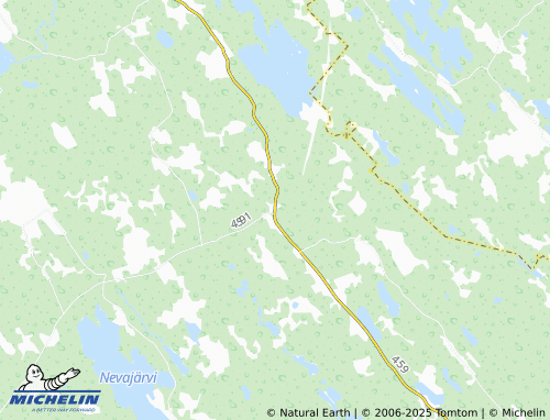 MICHELIN Narila map - ViaMichelin