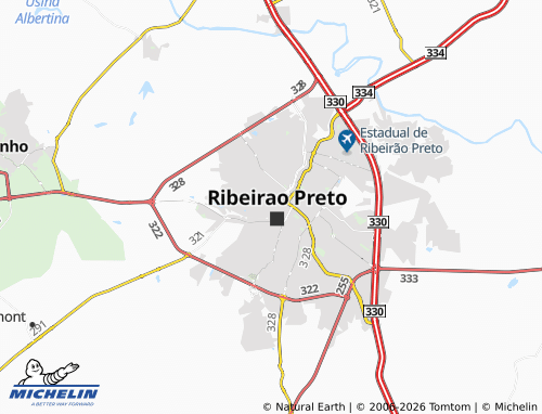 Mapa MICHELIN Subsetor Oeste Cinco - ViaMichelin