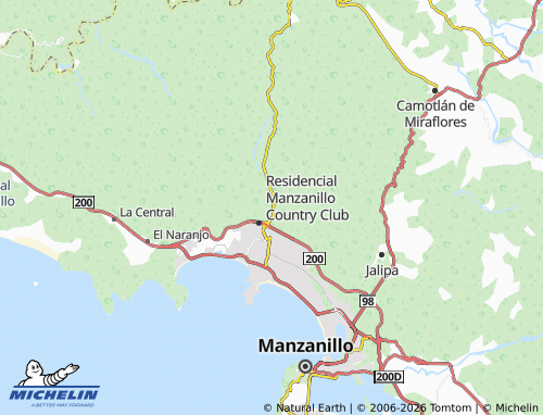 MICHELIN Jardines del Valle map - ViaMichelin