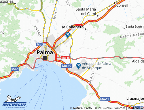 Mapa MICHELIN Son Ferriol - ViaMichelin