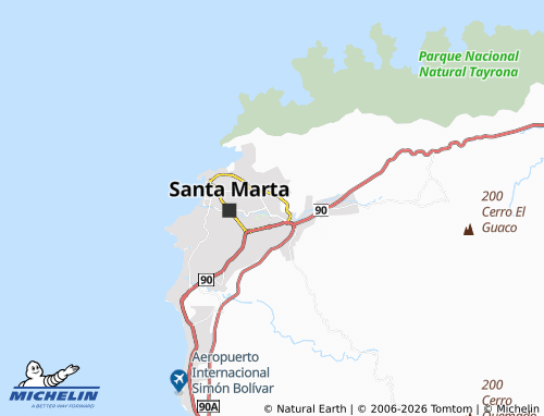 Mapa MICHELIN Nueva Galicia - ViaMichelin