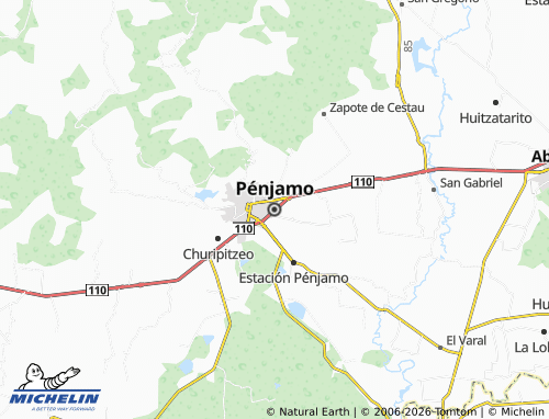 Mappa MICHELIN Pénjamo - ViaMichelin