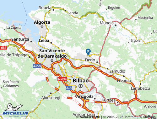 Mappa MICHELIN Sondika - ViaMichelin