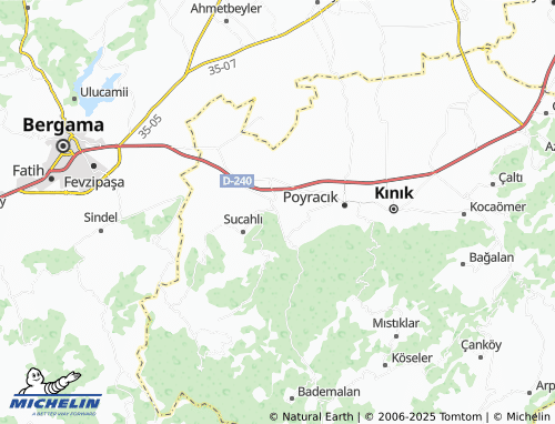 Mappa MICHELIN Yayakent - ViaMichelin