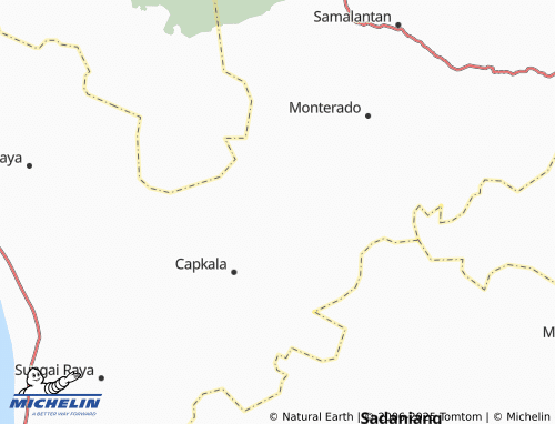 MICHELIN Serindu map - ViaMichelin