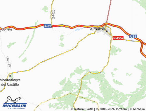 MICHELIN Botas map - ViaMichelin