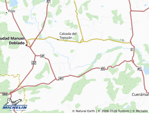 Mappa MICHELIN Concepción Vieja - ViaMichelin