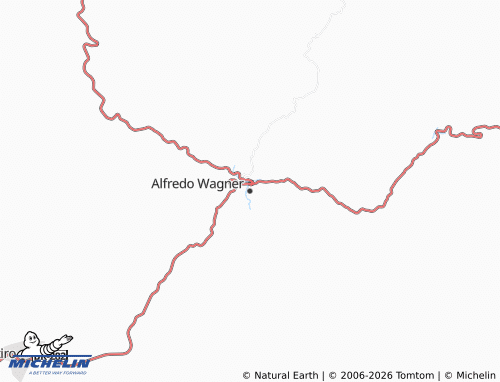 Mapa MICHELIN Alfredo Wagner - ViaMichelin