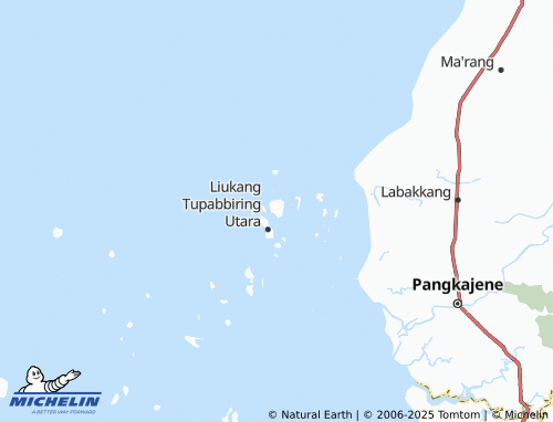 Mapa MICHELIN Mattiro Uleng - ViaMichelin