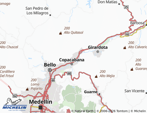 Carte MICHELIN El Noral - ViaMichelin