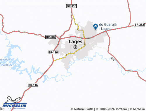 Mapa MICHELIN Morro Grande - ViaMichelin