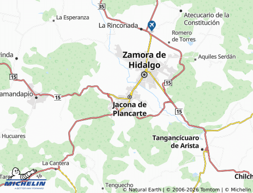 Mapa MICHELIN Los Laureles - ViaMichelin