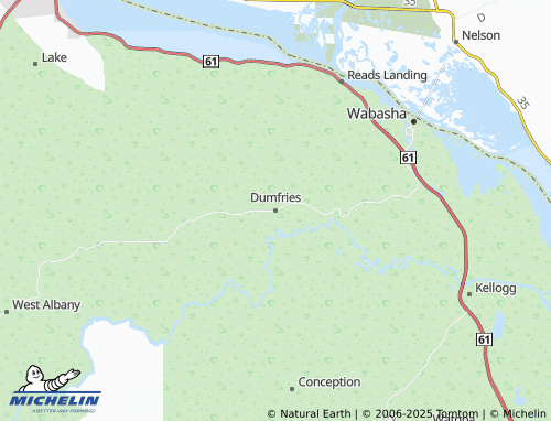 MICHELIN Dumfries map - ViaMichelin