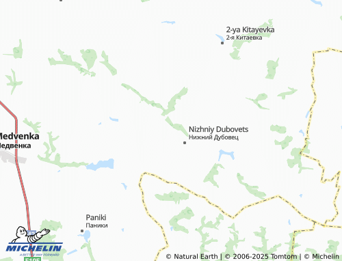 MICHELIN Novaya Aksenovka map - ViaMichelin