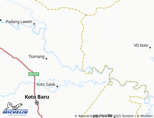 MICHELIN-Landkarte Sungai Langkok - ViaMichelin