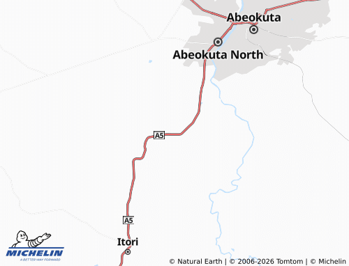 MICHELIN Asipa map - ViaMichelin