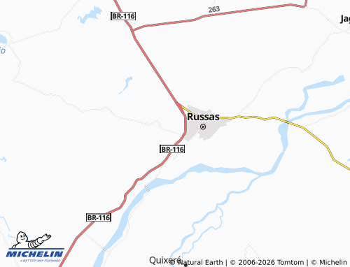 MICHELIN Vila Gonçalves map - ViaMichelin
