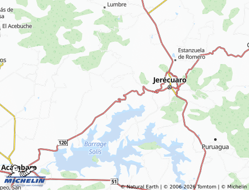 Mappa MICHELIN El Terrero - ViaMichelin