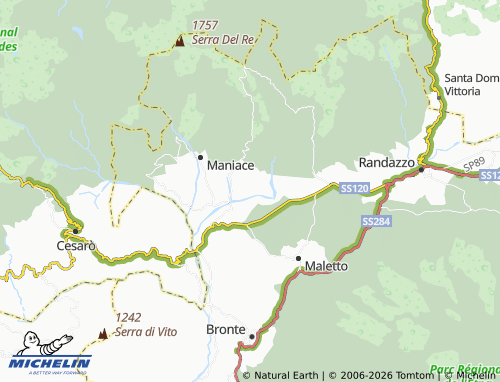 Carte MICHELIN Zirilli - ViaMichelin