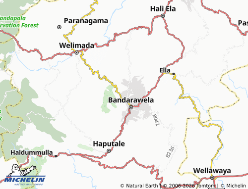 Mapa MICHELIN Wewathenna - ViaMichelin