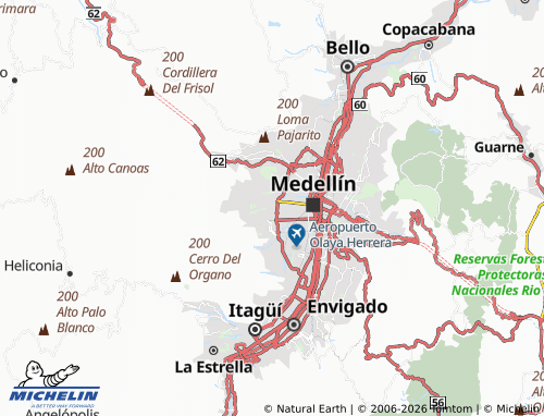 Mapa MICHELIN Simón Bolívar - ViaMichelin