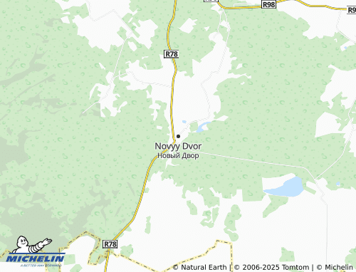 MICHELIN Novyy Dvor map - ViaMichelin