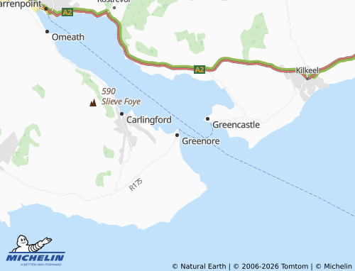 Mappa MICHELIN Greenore - ViaMichelin