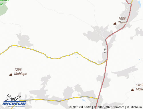 MICHELIN-Landkarte Mabintwane - ViaMichelin