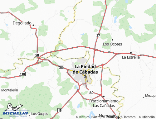 Mappa MICHELIN Los Laureles - ViaMichelin