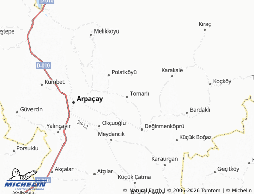 Mappa MICHELIN Tomarlı - ViaMichelin