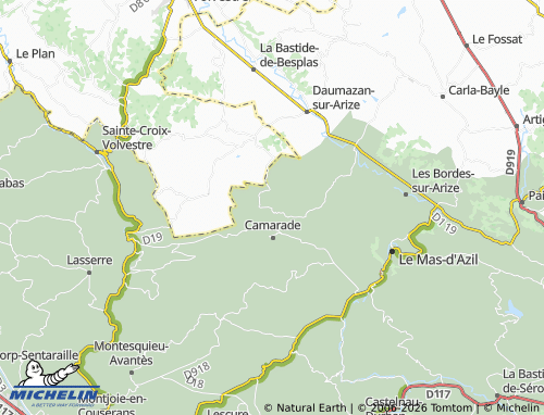 Carte MICHELIN Montfa - ViaMichelin