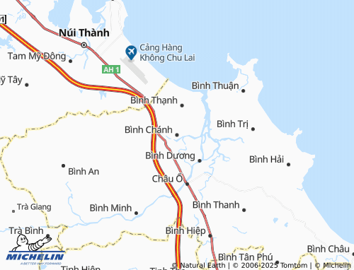 MICHELIN Bình Chánh map - ViaMichelin