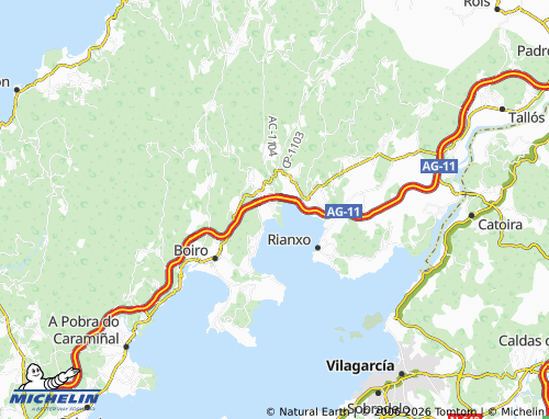 MICHELIN-Landkarte Vidres - ViaMichelin