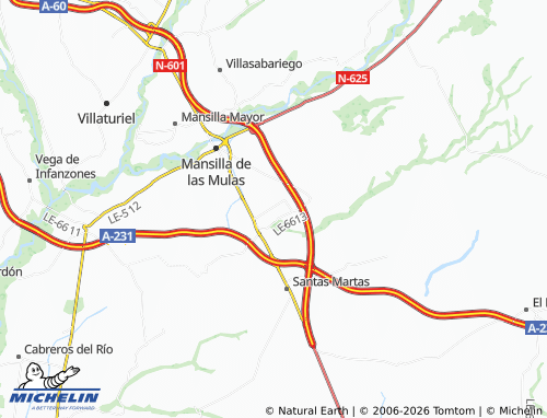 MICHELIN Campolar map - ViaMichelin