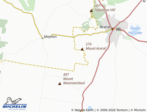 Mapa MICHELIN Rocky Point - ViaMichelin