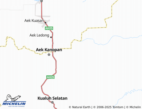 MICHELIN Aek Kanopan Timur map - ViaMichelin