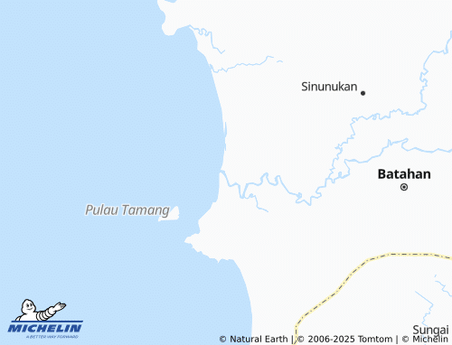 MICHELIN Pasar Batahan map - ViaMichelin
