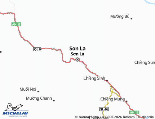 Mappa MICHELIN Son La - ViaMichelin