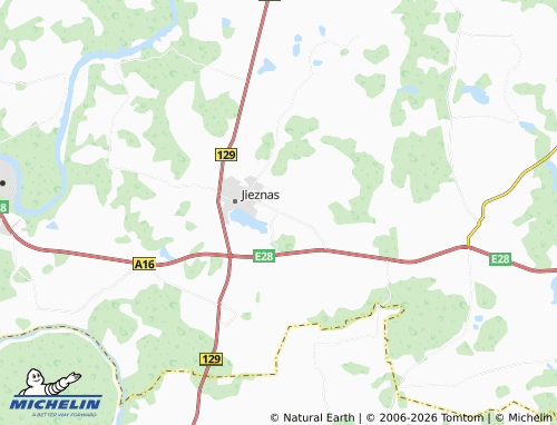 MICHELIN-Landkarte Strazdiškės - ViaMichelin