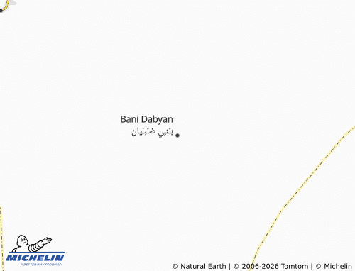 Mappa MICHELIN Bani Dabyan - ViaMichelin