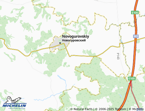 MICHELIN Verkhniy Sukhodol map - ViaMichelin