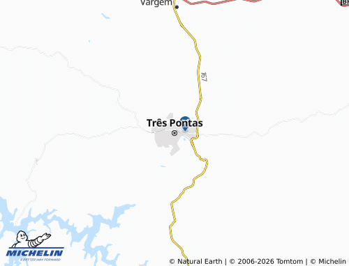 Mappa MICHELIN Três Pontas - ViaMichelin