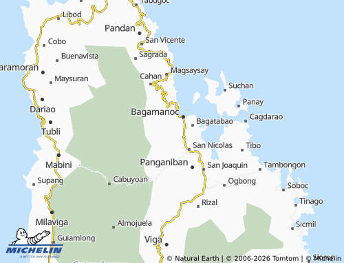 MICHELIN Quezon map - ViaMichelin