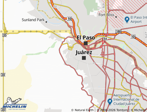 Mappa MICHELIN Chihuahua - ViaMichelin