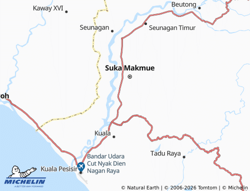 MICHELIN Cot Kuta map - ViaMichelin
