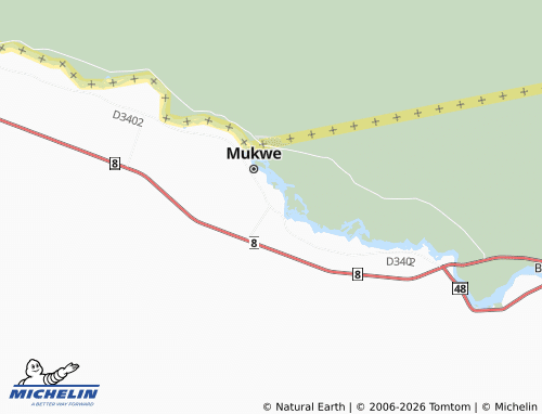 MICHELIN Andara map - ViaMichelin